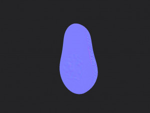 avocado Modelo 3D