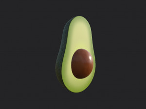avocado Modelo 3D