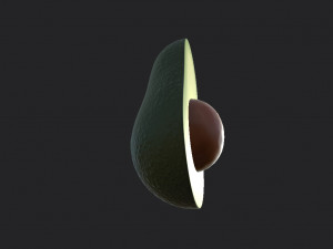 avocado Modelo 3D