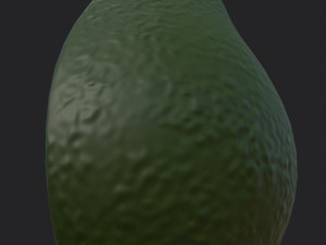 avocado Modelo 3D