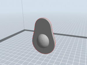 avocado Modelo 3D