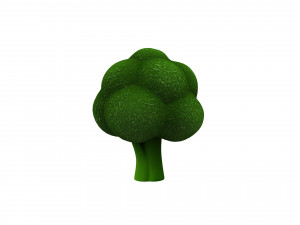 broccoli Modelo 3D