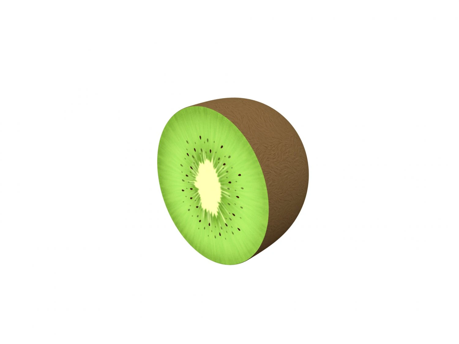 kiwi 3D Model .c4d .max .obj .3ds .fbx .stl .blend 