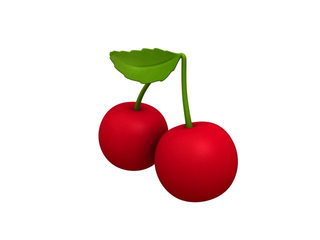 cherry Modelo 3D .c4d .max .obj .3ds .fbx .stl .blend 