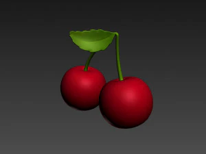 cereja Modelo 3D