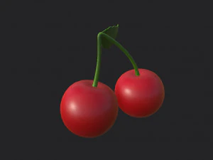 cereja Modelo 3D