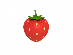 strawberry Model 3D