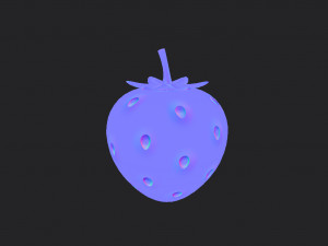 strawberry 3D Model