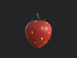 strawberry 3D Model
