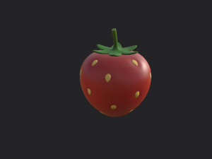 strawberry 3D Model