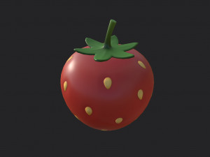 strawberry 3D Model