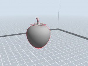 strawberry 3D Model