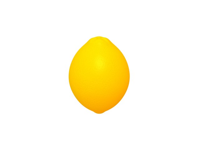 lemon Modèle 3D .c4d .max .obj .3ds .fbx .stl .blend 
