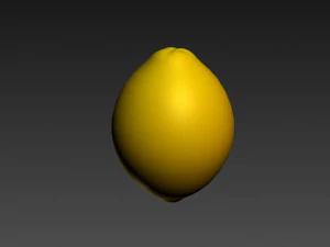 limone Modello 3D