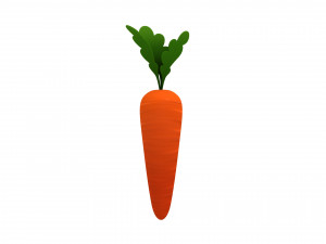 carrot Modelo 3D