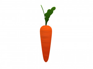 carrot Modelo 3D