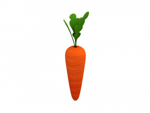 carrot Modelo 3D