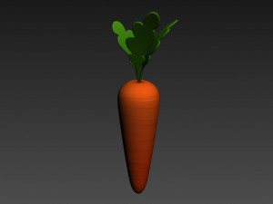 carrot Modelo 3D