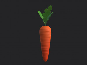 carrot Modelo 3D