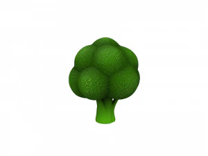 cartoon food pack 4 3D Model