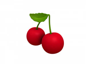 cartoon food pack 4 3D Model