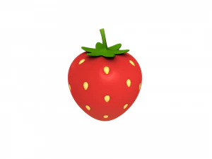 cartoon food pack 4 3D Model