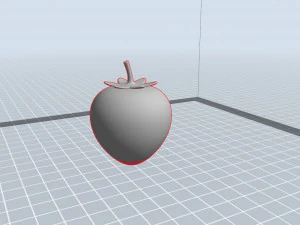 cartoon food pack 4 3D Model