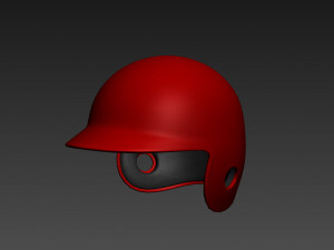 baseball helmet 3D 모델