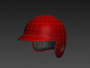 baseball helmet 3D 모델