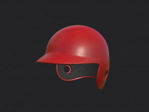 baseball helmet 3D 모델