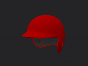 baseball helmet 3D 모델