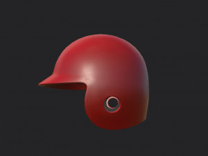 baseball helmet 3D 모델
