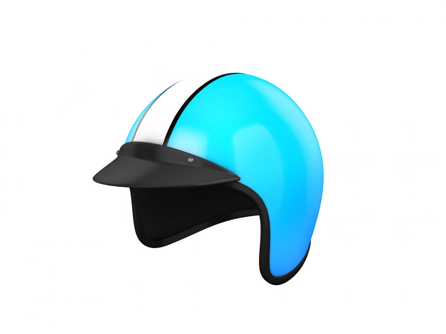 motorcycle helmet 3D Model .c4d .max .obj .3ds .fbx .stl .blend 