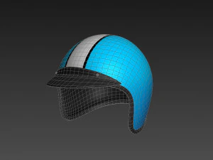 motorcycle helmet 3D Model