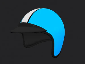 motorcycle helmet 3D Model