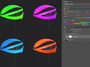 bicycle helmet 3D Модель