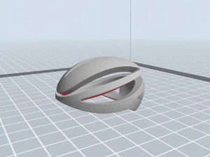 bicycle helmet 3D Model