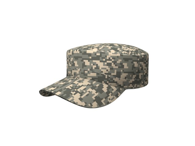 patrol cap Model 3D .c4d .max .obj .3ds .fbx .stl .blend 