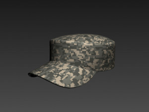 patrol cap Model 3D