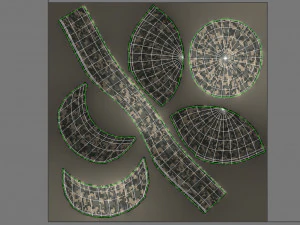 patrol cap 3D Model