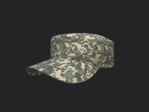 patrol cap 3D Model