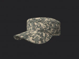 patrol cap 3D Model