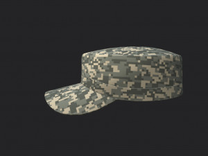 patrol cap Model 3D