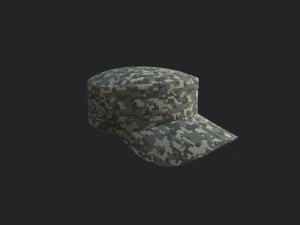 patrol cap 3D Model