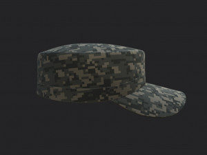 patrol cap Model 3D