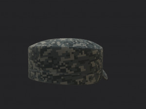 patrol cap Model 3D
