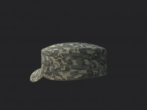 patrol cap Model 3D