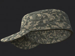 patrol cap 3D Model