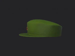 chinese army cap 3D Model