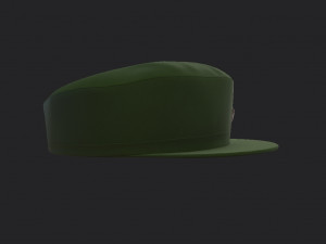 chinese army cap 3D Модель